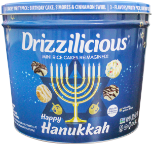 Holiday Special 3 Flavor Hanukkah Tin! S’mores. Cinnamon. Birthday Cake) 5.5oz Each
